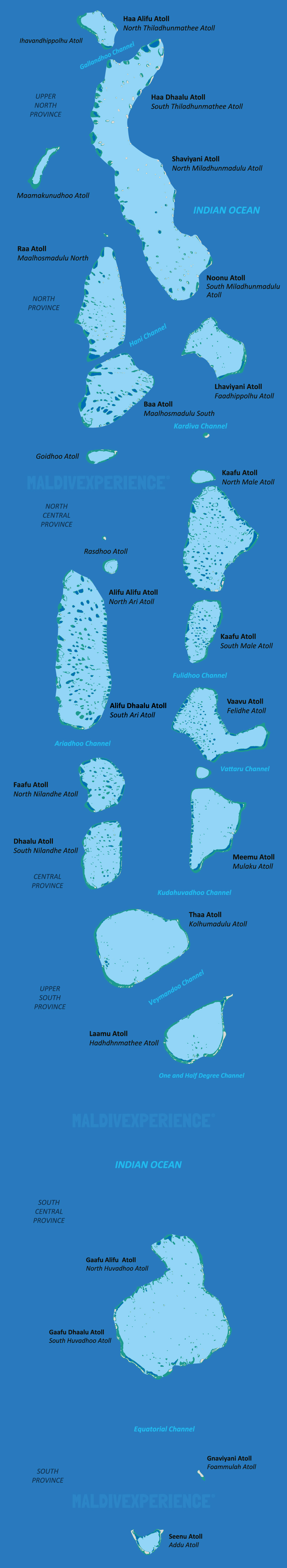 Mappa Atolli